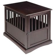 Everything Jingle Bell Dog Kennel Wood Bed Large Crate Oversized Pet Cage Wooden Furniture End Table