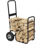 Everything Jingle Bell Firewood Cart Log Carrier Fireplace Wood Mover Hauler Rack Caddy Rolling Dolly