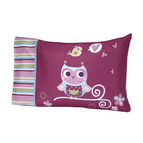  Everything Kids Toddler Bedding Set, Hoot Hoot