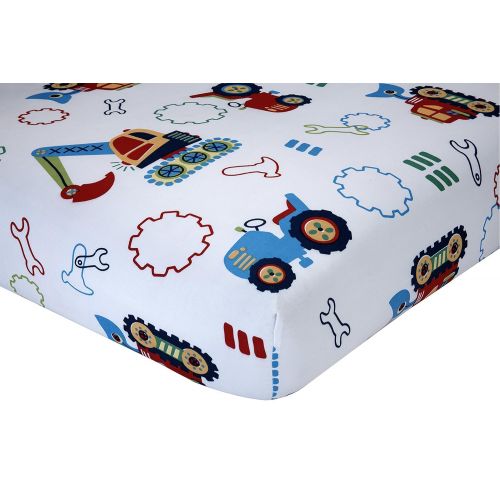  Everything Kids Toddler Bedding Set, Under Construction