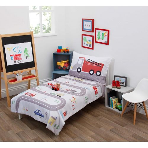  Everything Kids Toddler Bedding Set, Choo Choo