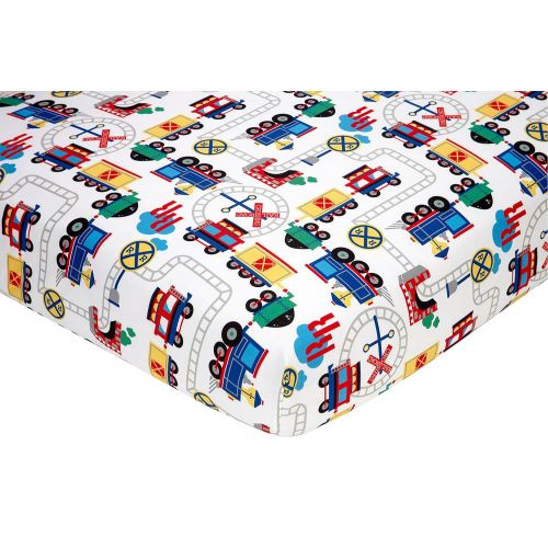  Everything Kids Toddler Bedding Set, Choo Choo