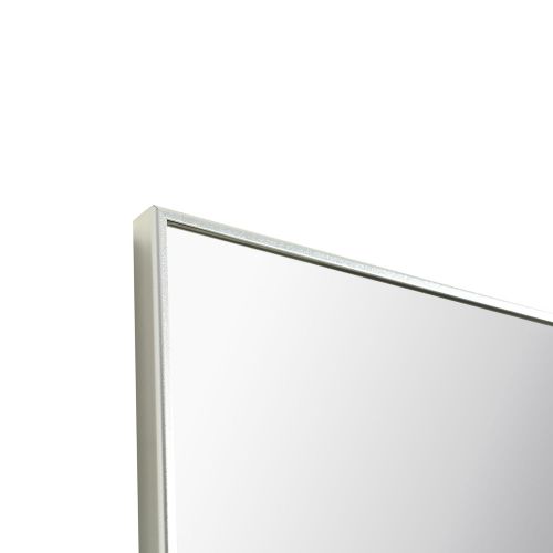  Eviva EVMR-36X30-MetalFrame Sax Metal Frame Wall Mirror 36 Brushed Chrome