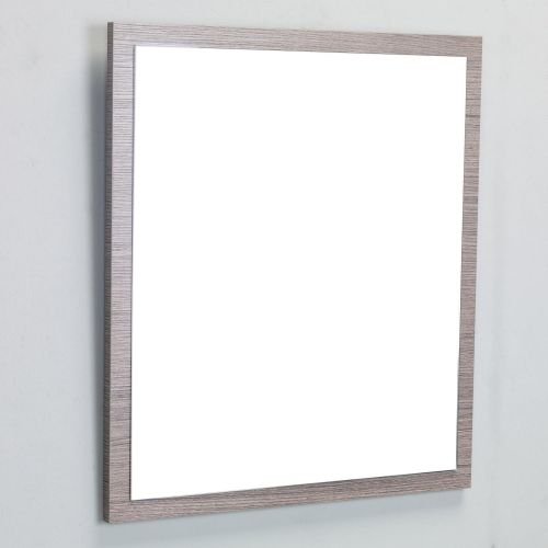  Eviva EVMR-36X30-MetalFrame Sax Metal Frame Wall Mirror 36 Brushed Chrome