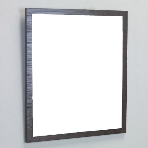  Eviva EVMR-36X30-MetalFrame Sax Metal Frame Wall Mirror 36 Brushed Chrome