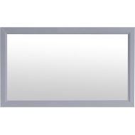 Eviva EVMR412-48 x 30-GR Aberdeen 48 Framed Bathroom Mirror Combination, Grey