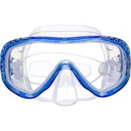 EVO Isla Single Lens Mask, Single Lens Dive Mask, Snorkeling Mask, Scuba Mask, Freedive Mask