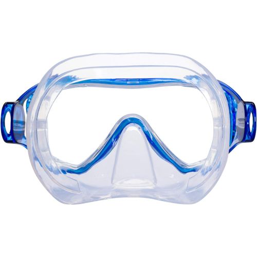  EVO Isla Single Lens Mask, Single Lens Dive Mask, Snorkeling Mask, Scuba Mask, Freedive Mask