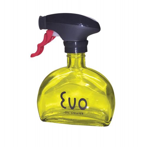  Evo Oil Sprayer Bottle 8116, Non-Aerosol for Olive Oil and Cooking Oils, Glass, 6-Ounce Capacity