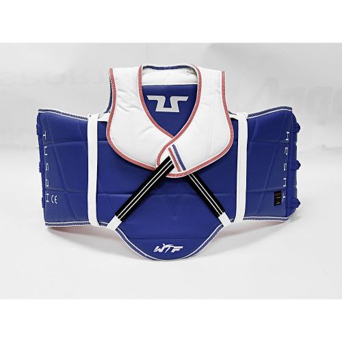  Tusah Taekwondo TKD Reversible Adult Chest Protector WTF Approved