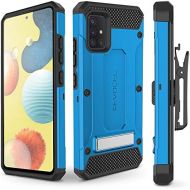 [아마존베스트]Evocel Galaxy A51 (5G) Case Explorer Series Pro with Glass Screen Protector and Belt Clip Holster Explorer Series Pro for Samsung Galaxy A51 (5G), Black