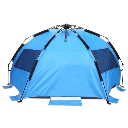  Evokem Pop-up Tent Waterproof UV Protect Tents for Camping Hiking Beach 3-4 Person [US STOCK]