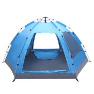 Evokem Pop-up Tent Waterproof UV Protect Tents for Camping Hiking Beach 3-4 Person [US Stock]