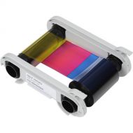 Evolis Half-Panel 1/2 YMCKO Color Ribbon (400 Prints/Roll)