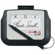 Evolis Sig100 Signature Capture Pad Bundle with Signosign/2 Software CD and Workstation License