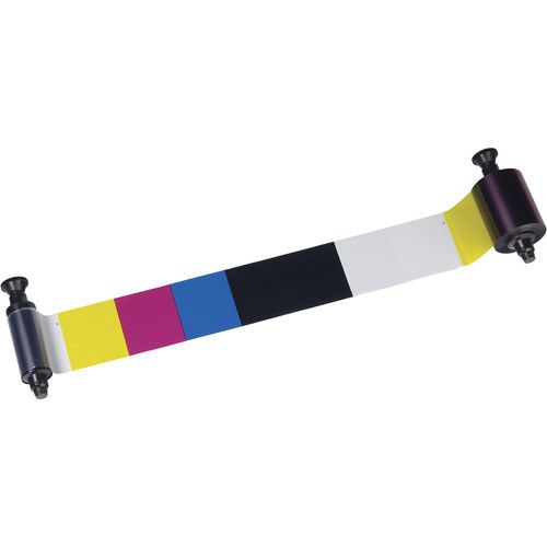  Evolis R3011 YMCKO Full-Color Ribbon for Pebble, Dualys, and Securion Printers
