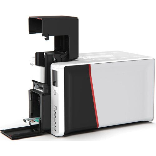  Evolis Primacy 2 Expert Single-Sided ID Card Printer with Kineclipse Ribbon Data Eraser