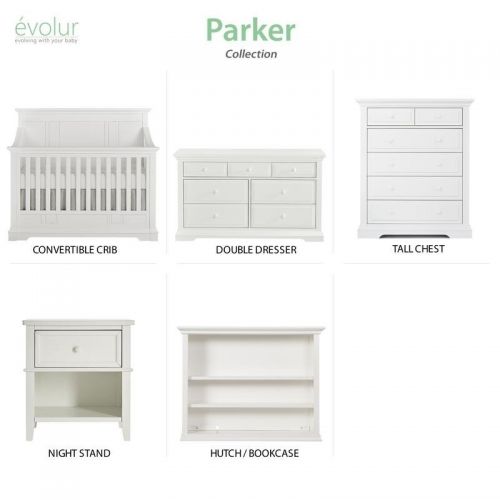  Evolur Parker 5 in 1 Convertible Crib by Evolur