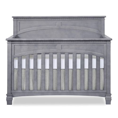  Evolur Santa Fe 5-in-1 Convertible Crib, Storm Grey