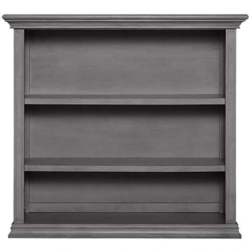  Evolur Mini Bookcase, Rustic Grey