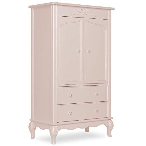  Evolur Aurora Armoire, Blush Pink Pearl