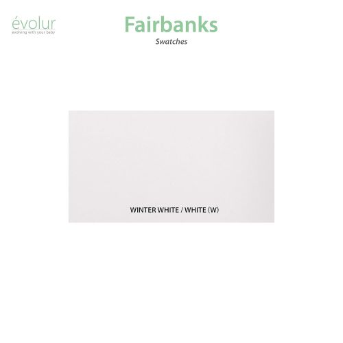  Evolur Fairbanks Double Dresser, Winter White