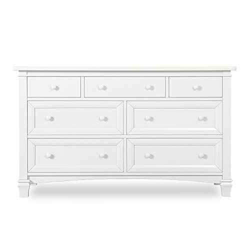  Evolur Fairbanks Double Dresser, Winter White