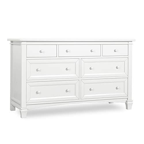  Evolur Fairbanks Double Dresser, Winter White