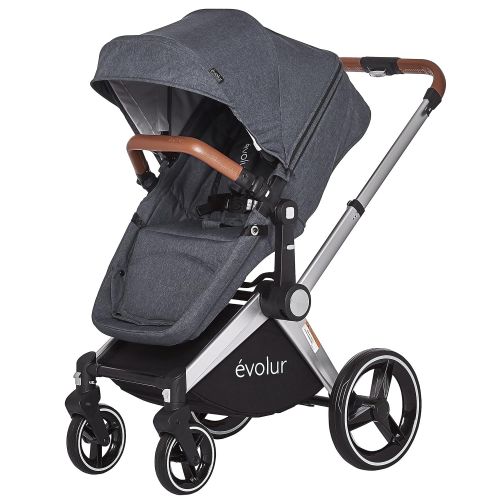  Evolur Nova Reversible Seat Stroller, Grey