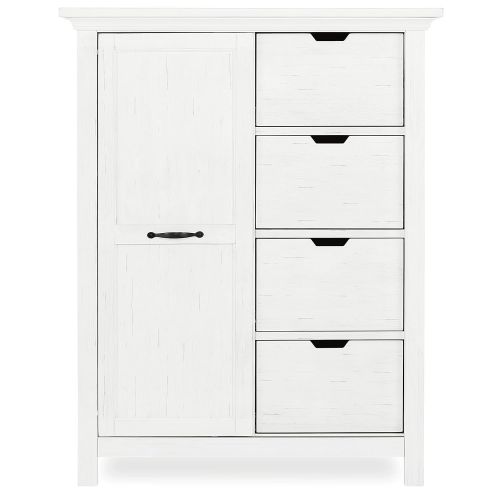  Evolur Belmar Tall Chest, Weathered White