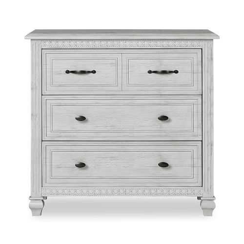  Evolur Madison 3-Drawer Chest, Antique Grey Mist