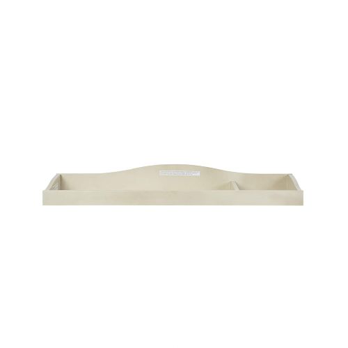  Evolur Fully Assembled Changing Tray, Brush White