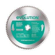 Evolution Power Tools 12BLADEAL Aluminum Cutting Saw Blade, 12-Inch x 80-Tooth, Green