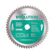 Evolution Power Tools 230BLADEAL Aluminum Cutting Saw Blade, 9-Inch x 80-Tooth