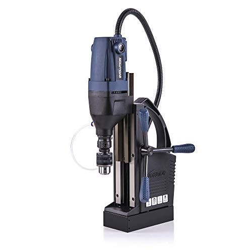  [아마존베스트]Evolution Heavy Duty 1-1/8 inch Industrial Magnetic Drill With Carry Case - S28MAG