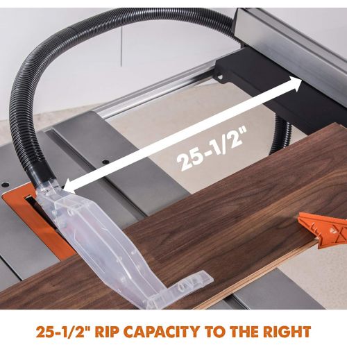  [아마존베스트]Evolution - RAGE5-S Power Tools RAGE5S 10 TCT Multi-Material Table Saw, 10