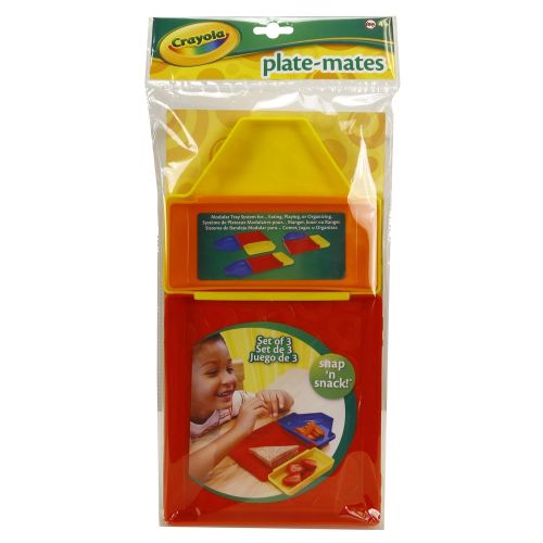  Evriholder 80078 Crayola Divided Plate Mates