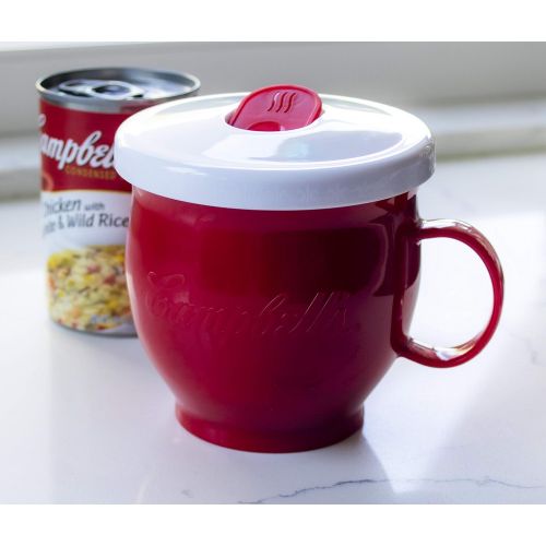  [아마존베스트]Evriholder Campbells Micro Microwave Mug, One Size, Red