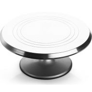 Evwoge Rotating Cake Turntable, Pottery Turntable, Cake Decorating Stand with Stainless Steel Ball Bearings Heavy Duty 12 INCH