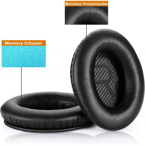  [아마존베스트]EVXVE Earpads for Bose QuietComfort 35 ii, Premium Replacement Pads for Bose QuietComfort 35 (QC35) Headphones, Replacement Ear Cushion Compatible with Bose QuietComfort 35 II QC35 II Ov