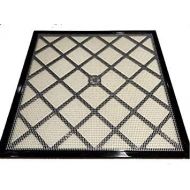 Excalibur 14 x 14 Polyscreen Mesh Tray Screen Inserts for 5 and 9 Tray Excalibur Dehydrators (9 Pack)