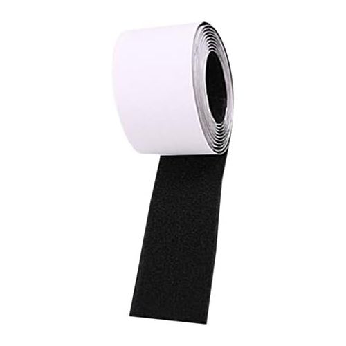  [아마존베스트]Exceart Pedal Mounting Tape Self-Adhesive Velcro for Guitar Pedal 200 cm Black