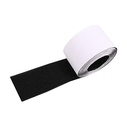  [아마존베스트]Exceart Pedal Mounting Tape Self-Adhesive Velcro for Guitar Pedal 200 cm Black