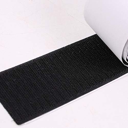  [아마존베스트]Exceart Pedal Mounting Tape Self-Adhesive Velcro for Guitar Pedal 200 cm Black