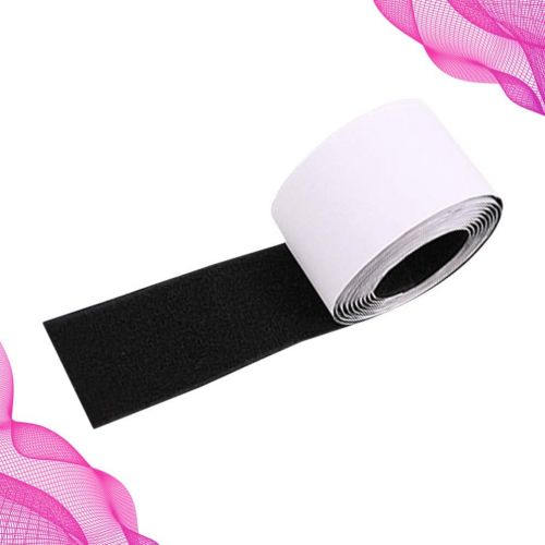  [아마존베스트]Exceart Pedal Mounting Tape Self-Adhesive Velcro for Guitar Pedal 200 cm Black