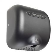 Excel Dryer XL-GR Hand Dryer XLERATOR Automatic, Surface-Mounted, Cast Cover, Textured Graphite Epoxy Paint, 110-120V Standard Nozzle