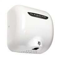 Excel Dryer XL-W-ECO-1.1N Hand Dryer XLERATOR XL-W-ECO Automatic, Surface-Mounted, Cast Cover, White Epoxy Paint, 110-120V with Noise Reduction Nozzle
