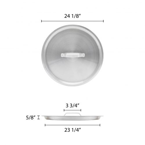  Thunder Group 140 QT ALUMINUM STOCK POT LID 1 Piece