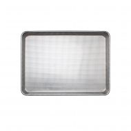 Excellante 18X13 Half Size, Fully Perforated Glazed Aluminum Sheet Pan, 16 gauge, Comes In Each