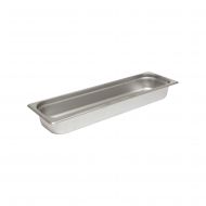 Thunder Group 2 12 Deep, Half Size Long Standard Weight Stainless Steel Steam Table  Hotel Pan Anti-Jam